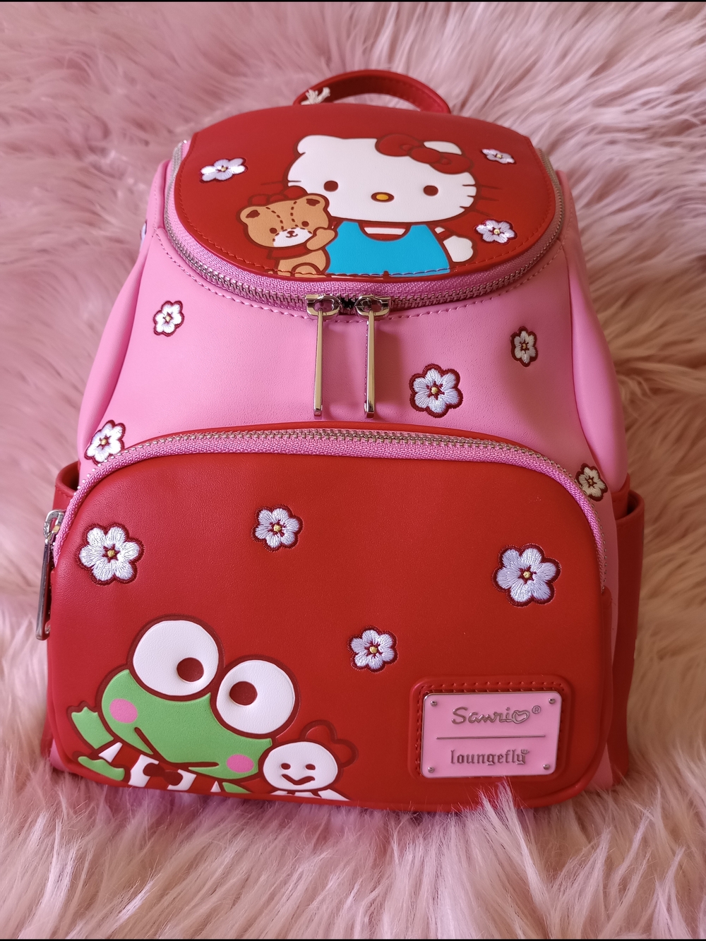 Sanrio Hello Kitty & Friends Color Block Mini Backpack & Wallet - Picture 5 of 13